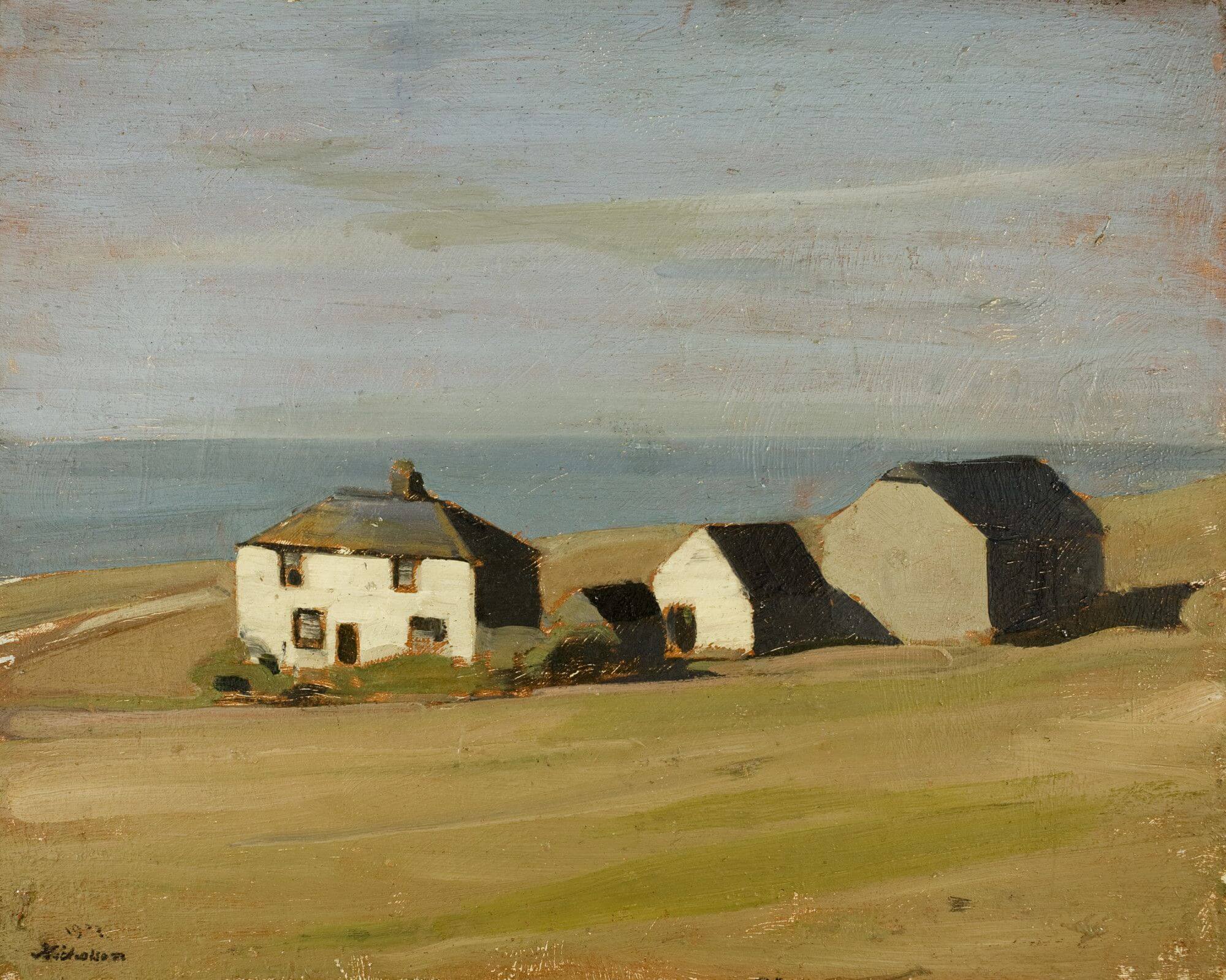 William Nicholson, 'Judd's Farm', 1912. Towner Eastbourne.